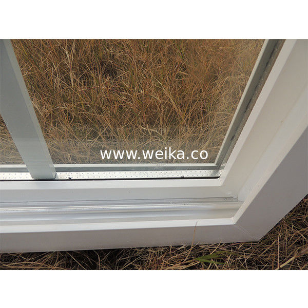 1.7mm UPVC schuifvenster en deur PVC badkamervenster met rastergril