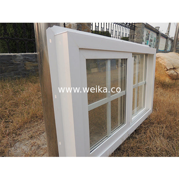 1.7mm UPVC schuifvenster en deur PVC badkamervenster met rastergril