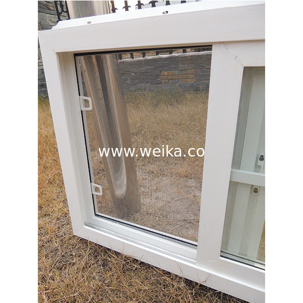 1.7mm UPVC schuifvenster en deur PVC badkamervenster met rastergril