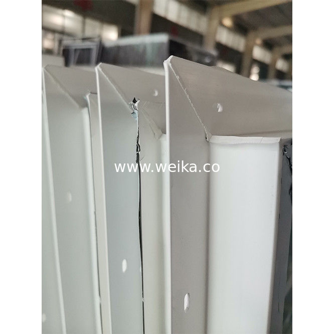 Mobiele UPVC Single Hang Window Plastic Sash Windows voor huis