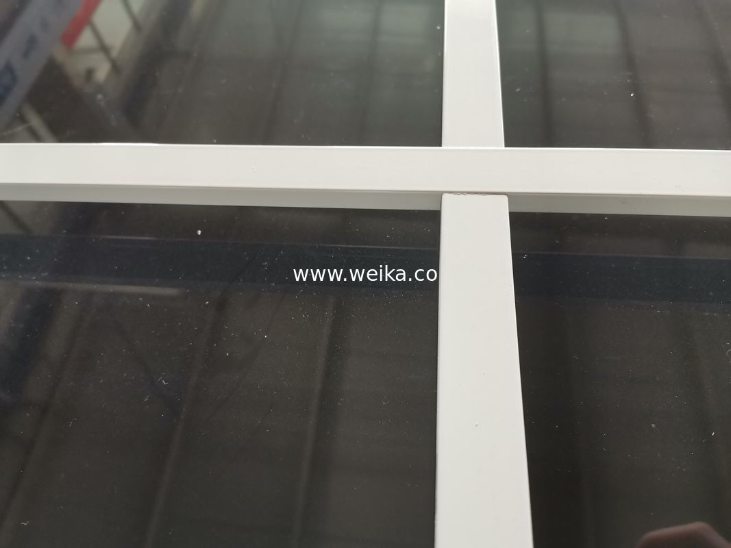 UPVC topboog vaste glazen venster 24x24 Octagon venster