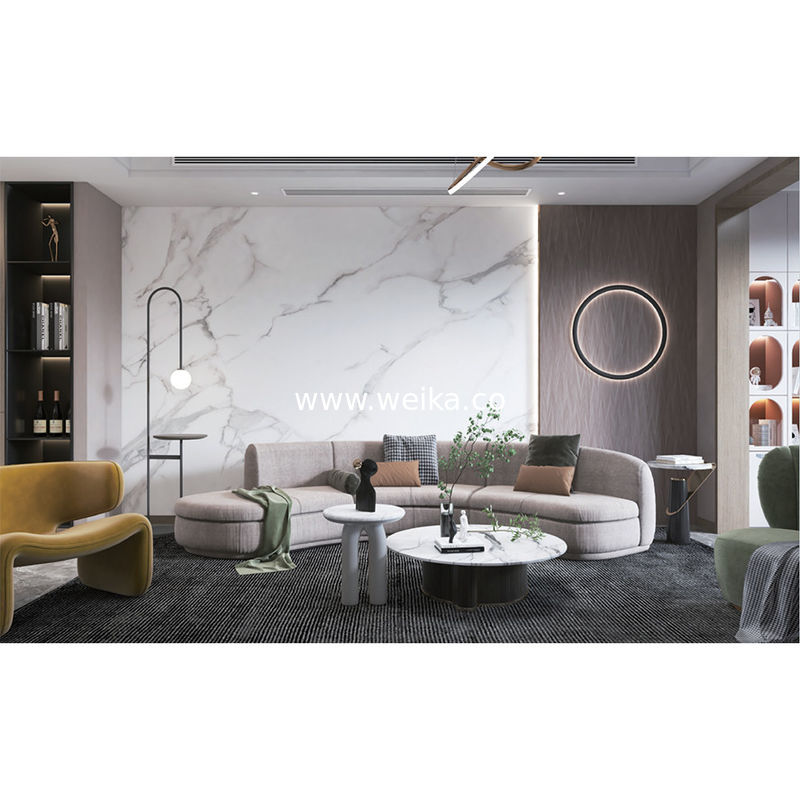 Luxe waterdichte badkamer decoratieve SPC wandpanelen geluidsdicht interieur SPC marmeren plaat