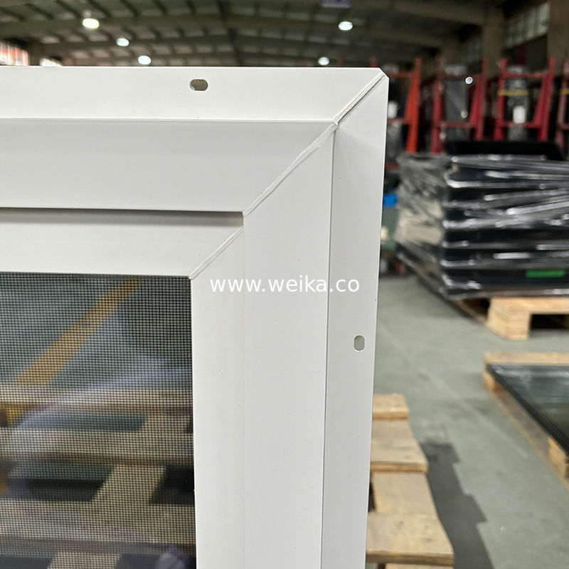Mosquito-proof UPVC-schuifvenster met maas voor tropisch klimaat Custom 30x30 UPVC-schuifvenster voor compacte keukenventilatie