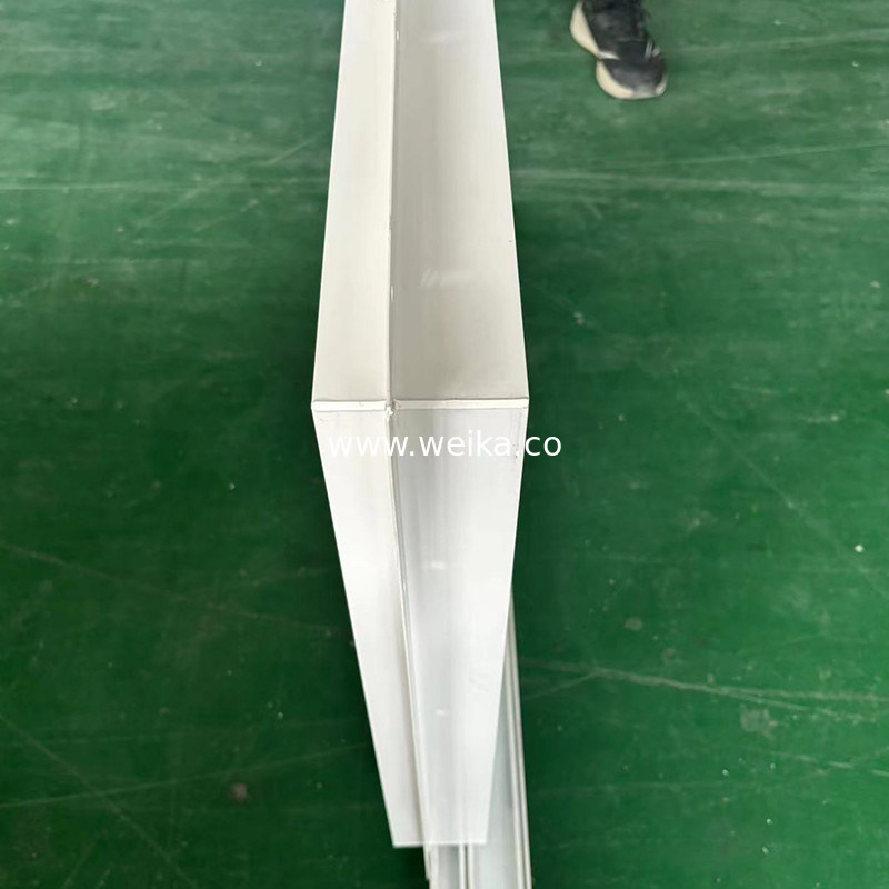 Frictie scharnier UPVC schuifvenster en deur standaard notch ontwerp met drijvend glas