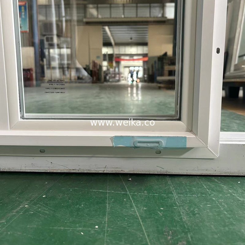 Frictie scharnier UPVC schuifvenster en deur standaard notch ontwerp met drijvend glas