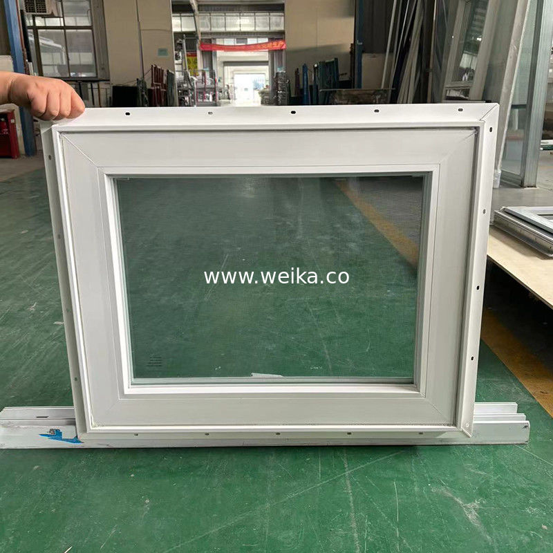 Arctische UPVC-handkraak-tophang-awning-venster stormbestendige ventilatie en AI-ready-controle