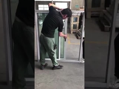 Natuurlijke kleur Sash Aluminium Schuifvenster En Deur Touch Lock