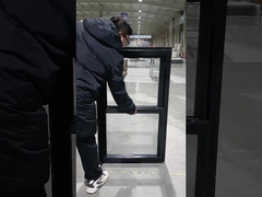 90 mm Tilt Double Aluminium Thermal Break Hang Window 36x46 Op maat