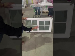 Chinese merken UPVC enkel schuifvenster Energiebesparing en milieubescherming