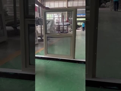 PVC-onderpaneel laag-E glazen bovenkant vaste schacht enkelhangend venster halve maan slot