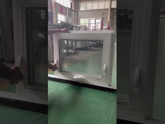 UPVC Hand Crank Top-Hang Awning Window ¢ ontworpen voor gecontroleerde ventilatie en compromisloos