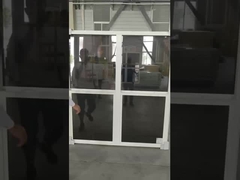 Amerikaanse stijl met een enkele hang van vinyl vensters